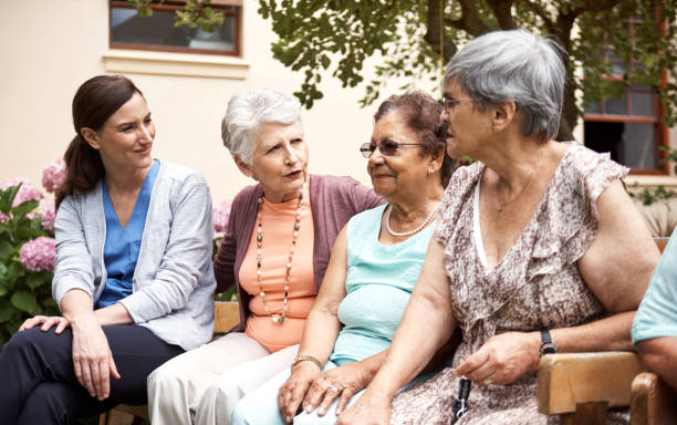 istock Keeping each other entertained with their stories 649171644