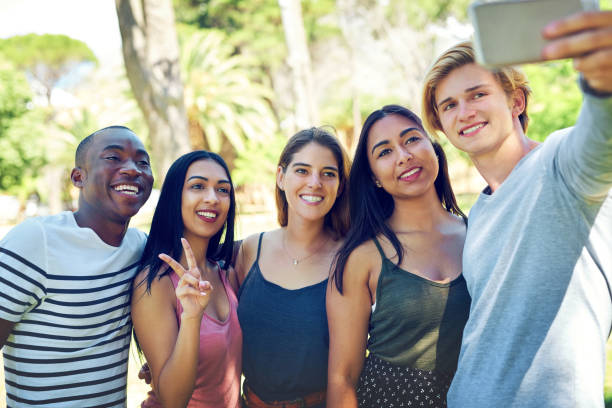istock It's not a chill session until someone takes a selfie 649172874