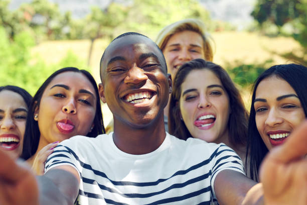 istock Selfies with my favourites 649172880