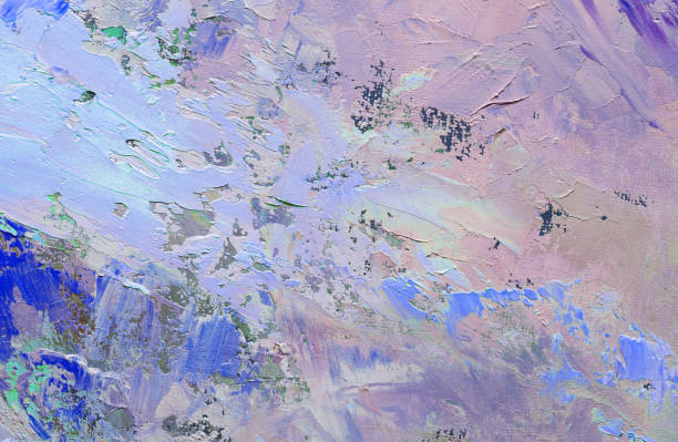 istock abstract oil paint texture on canvas, background 649179614