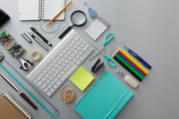 Office: Office Supplies Still Life