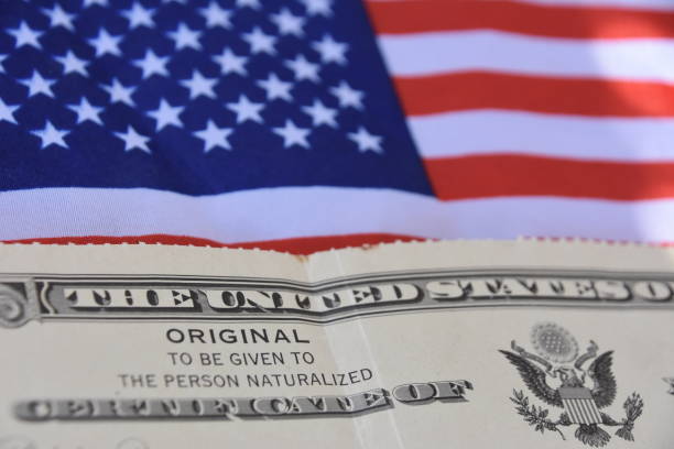istock Certificate of US Citizenship 649205910