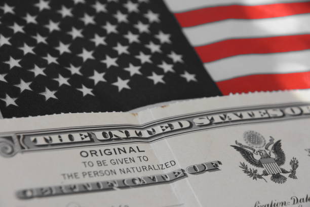 istock Certificate of US Citizenship 649205968