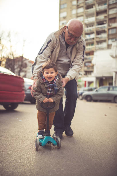 istock Ride with my grandpa 649223740