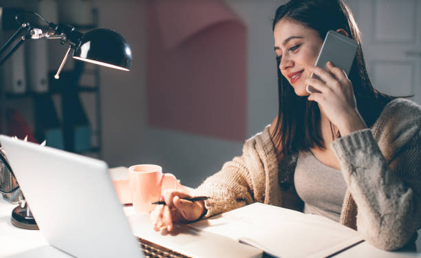 istock Consulting friend about exam.. 649229974