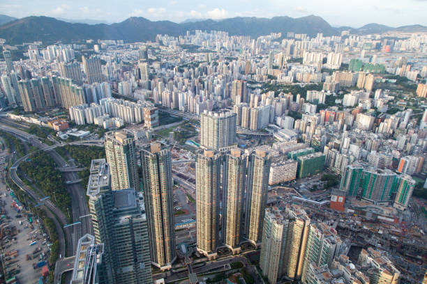 istock Hong Kong downtown urban scene 649242968