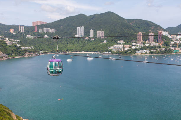 istock Cable car in Ocean Park in Hong Kong 649243134