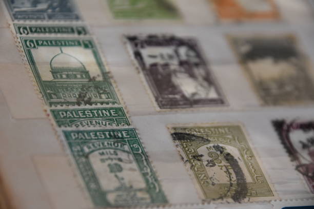 istock Collection of Israel postage stamps 649249186