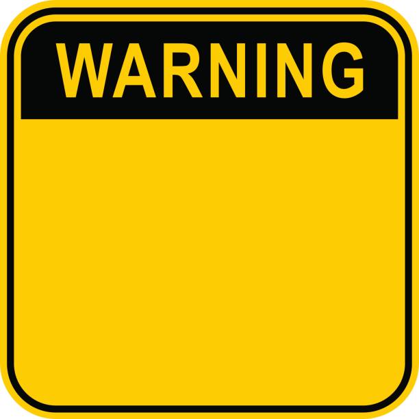 знак безопасности предупреждения наклейки - road warning sign road sign blank safety stock illustrations