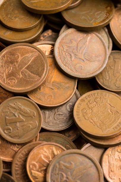 istock Close-up of stack of coins 649261486