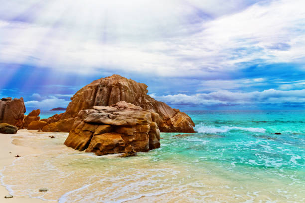 istock Tropical island. The Seychelles. 649273658