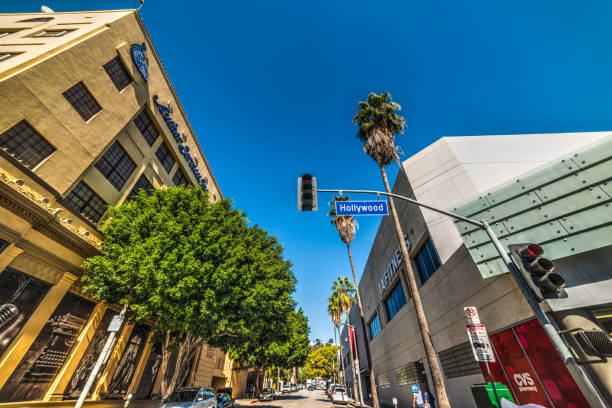 istock Hollywood boulevard on a sunny day 649274916