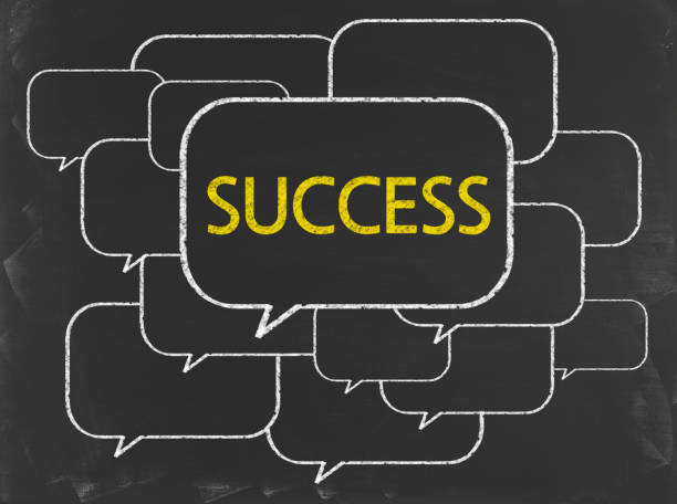 istock SUCCESS - Business Chalkboard Background 649278506