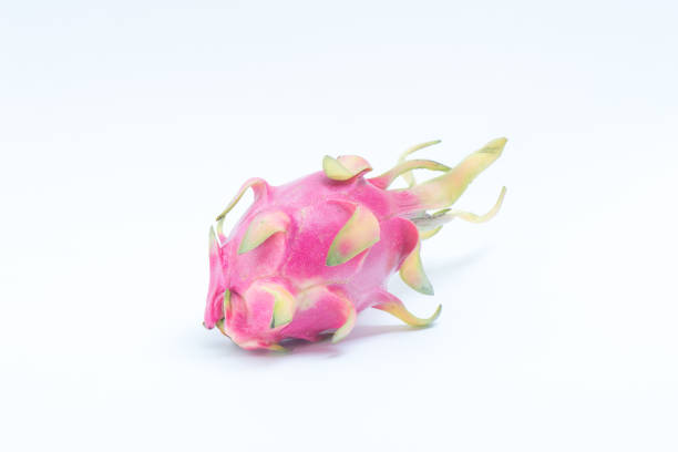 istock Dragon fruits isolated on white background 649302178