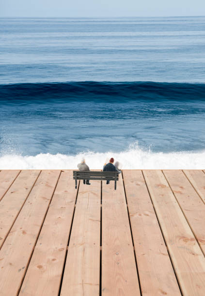 istock realx on wooden surface at the ocean 649303646