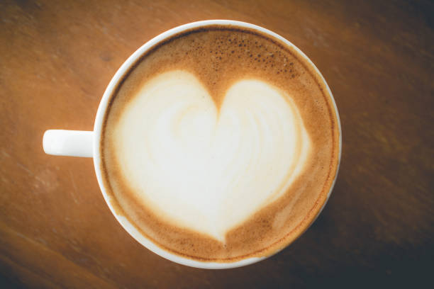 istock hot coffee with foam milk 649303758