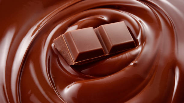 istock Melted chocolate background / melting chocolate/ chocolate background / chocolate bar 649313336