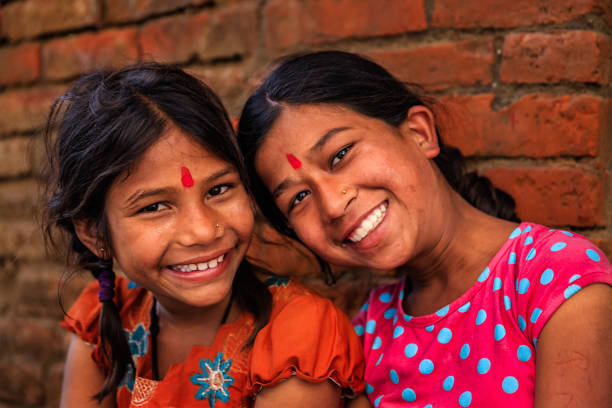 istock Happy Indian girls 649331288