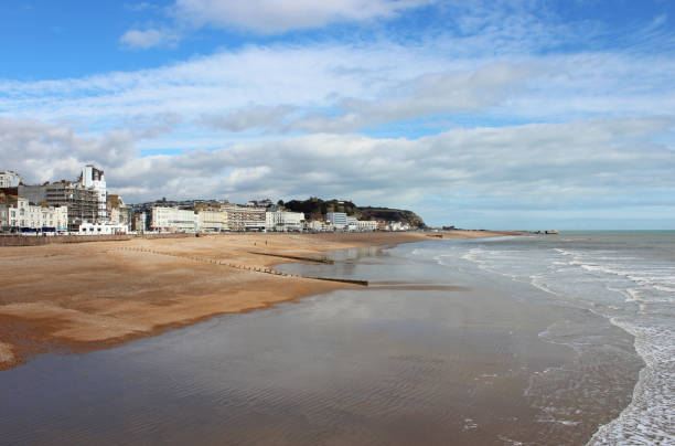 istock Hasting pier view, East Sussex 649331744