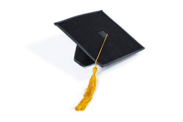 istock Close-up of mortar board 649337500