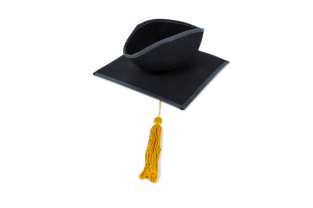 istock Close-up of mortar board 649337600