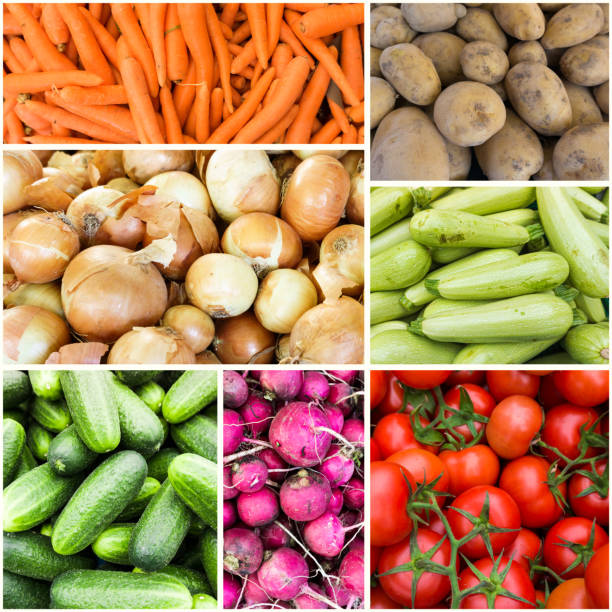 istock fresh farm vegetables.  ripe vegetables background 649376866