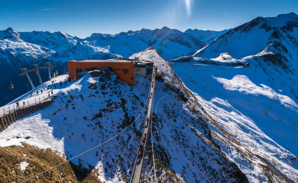 istock Stubnerkogel Suspension Bridge, Bad Gastein, Austria, Europe 649384536