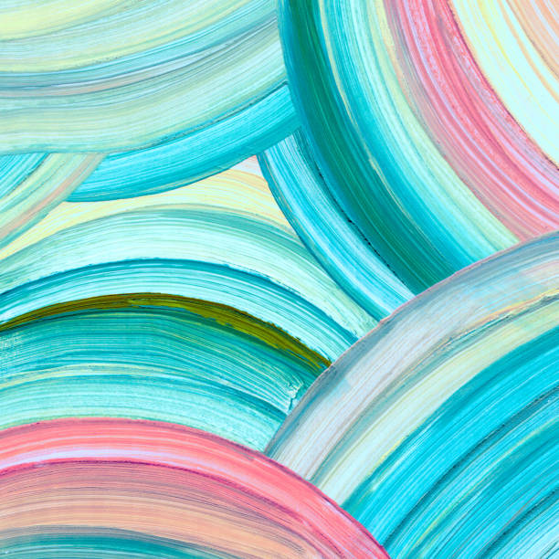 istock Abstract acrylic painting background 649394576