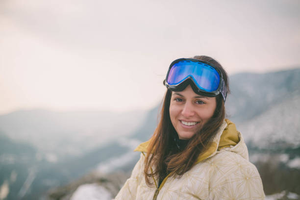 istock girl in a mask for snowboarding 649408424