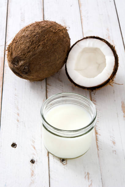 istock Coconut and coconut milk 649408544