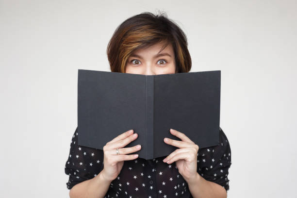 Asian girl is shocked with  information