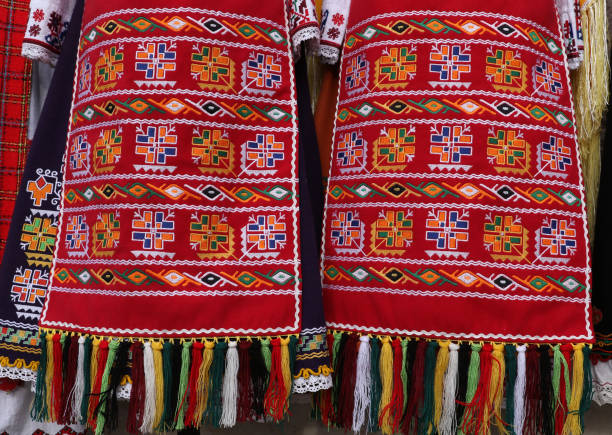 istock Authentic folk costumes from Bulgaria 649424164