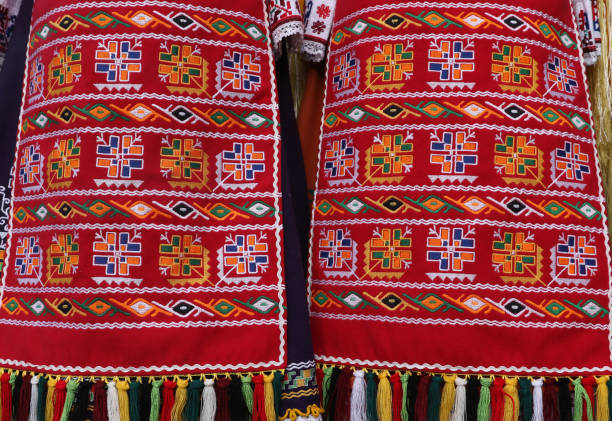 istock Authentic folk costumes from Bulgaria 649424402