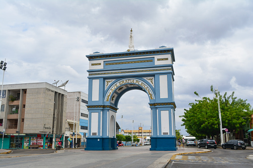 Arco de Nossa Senhora de Fatima, symbol of Sobral city, State of Ceara, Brazil.