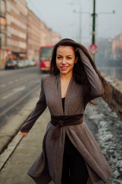 istock Girl looking posing on the road 649440456
