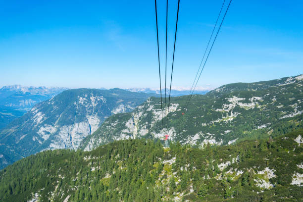 istock Hiking in Alps, Dachstein Mountain, 5 Fingers viewing Platform, Austria, Central Europe 649453230