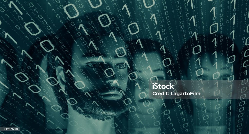 Binary Computer Code Programming Background Stock Photo - Download ...