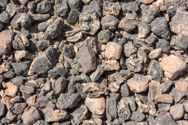 istock Textured surface of desert rocks 649479122