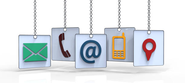 Contact hanging Icons
