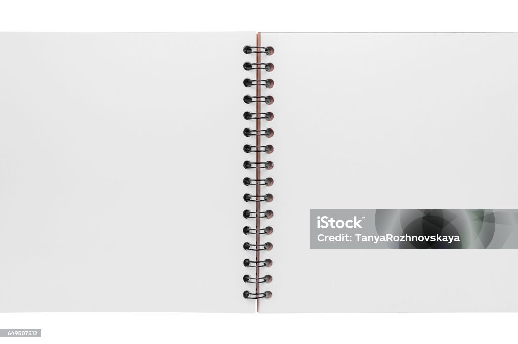 Notebook On A Spring Stock Photo - Download Image Now - Art Product ...