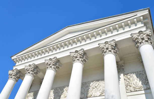 istock Columns of the Trinity-Izmailovsky Cathedral. 649511480