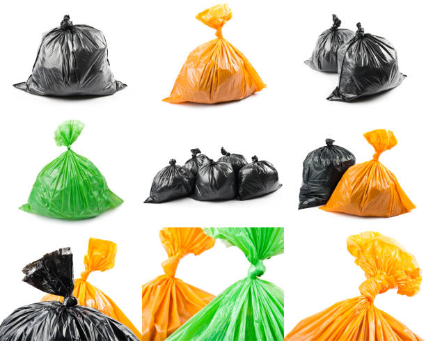 istock Collage of garbage bags 649518144