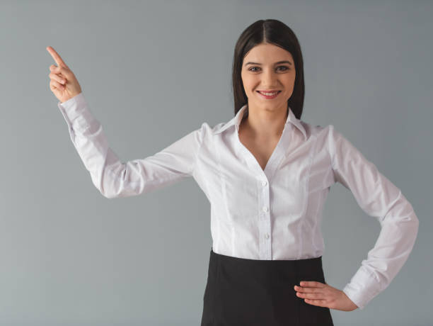 istock Attractive business woman 649532070
