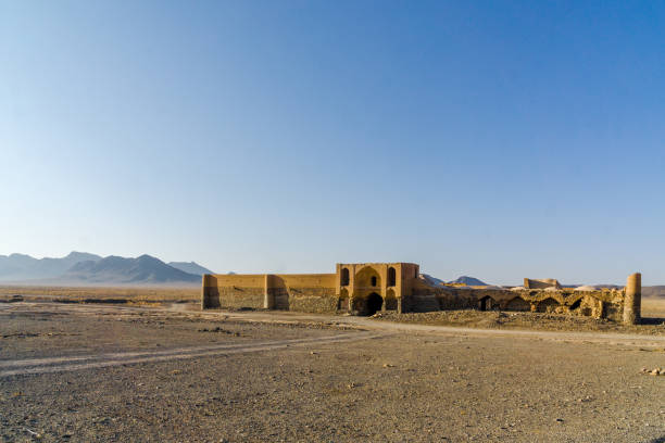 istock View on Caravanserai by Varzaneh in Iran 649535426