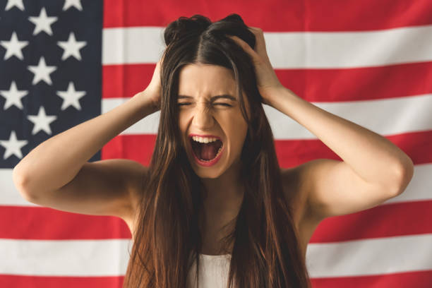 Cheerful young woman