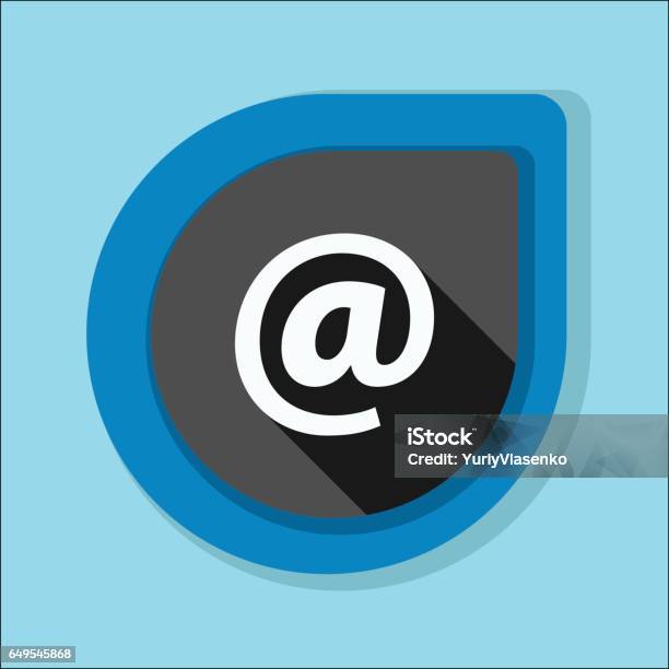 Email Button Illustration Stock Illustration - Download Image Now ...