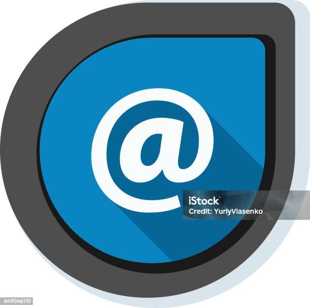 Email Button Illustration Stock Illustration - Download Image Now ...