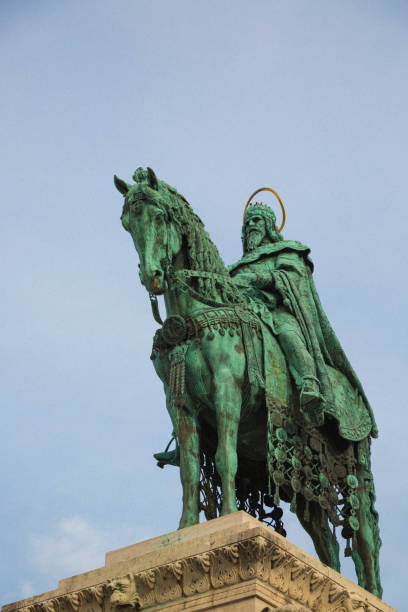 istock King Stephen 1 bronze statue in Buda Castle district of Budapest. 649551920