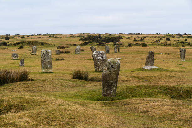 istock The Hurlers stone circle, Minions. 649559980