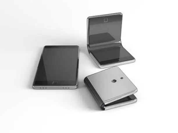 Photo of foldable smartphone